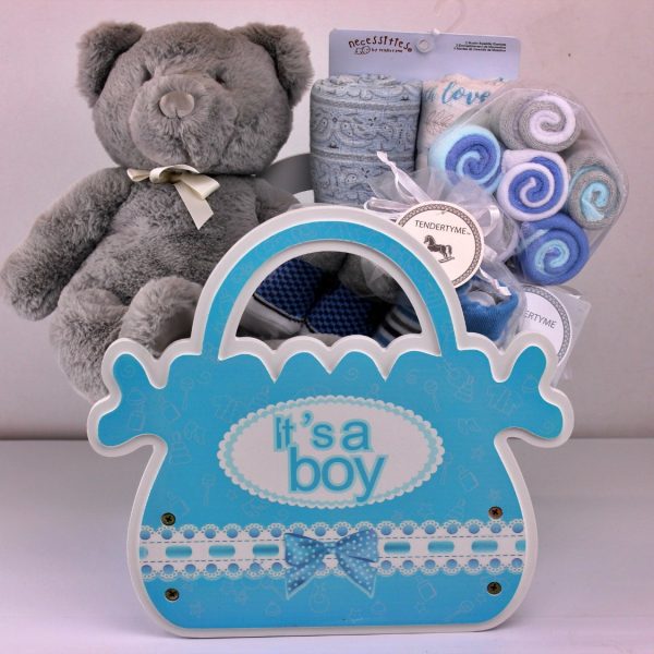 It's a Boy! Basket