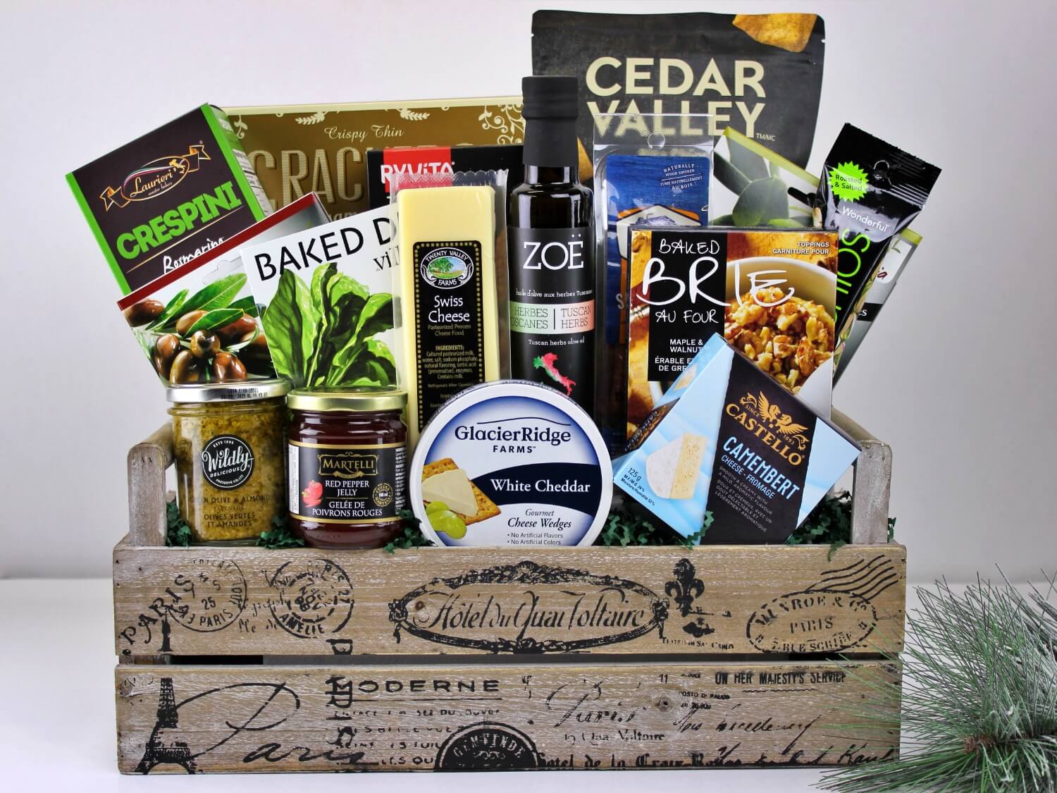 Epicurean Elegant Basket